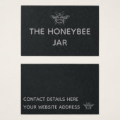 名刺 – The Honeybee Jar (正面&裏面)