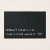 名刺 – The Honeybee Jar (裏面)