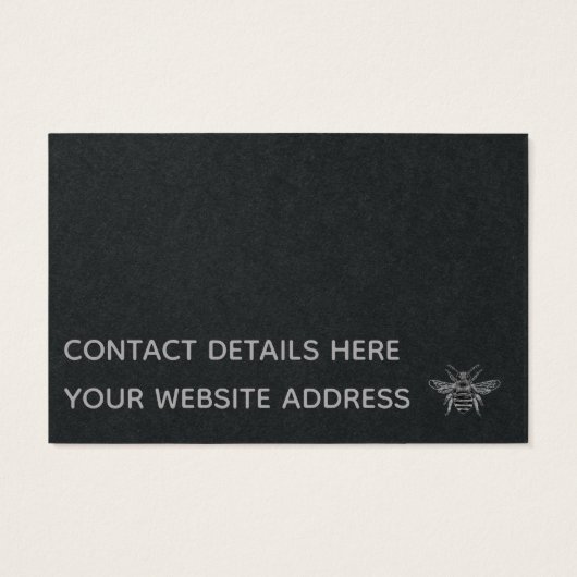 名刺 – The Honeybee Jar (裏面)