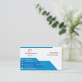 名刺「VirtualCard Shop: Onliの向上 名刺 (スタンド正面)