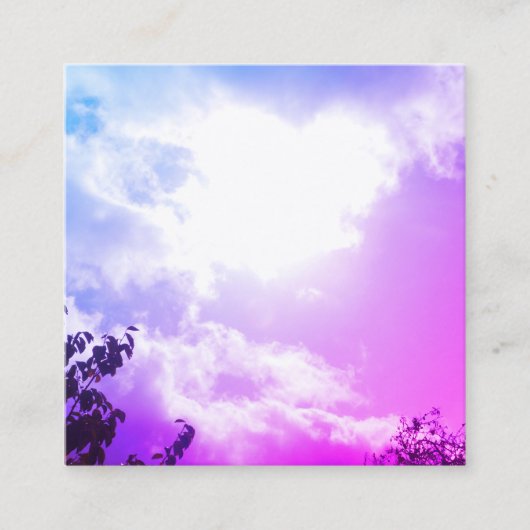 名刺ART&デザインスタイル スクエア名刺 (正面)