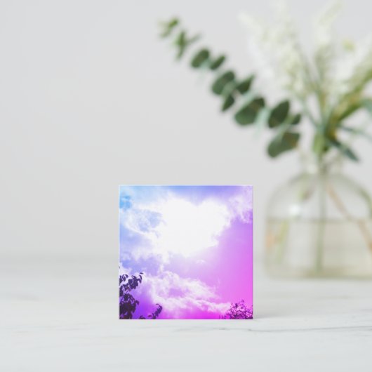 名刺ART&デザインスタイル スクエア名刺 (スタンド正面)