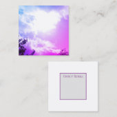 名刺ART&デザインスタイル スクエア名刺 (正面/裏面)