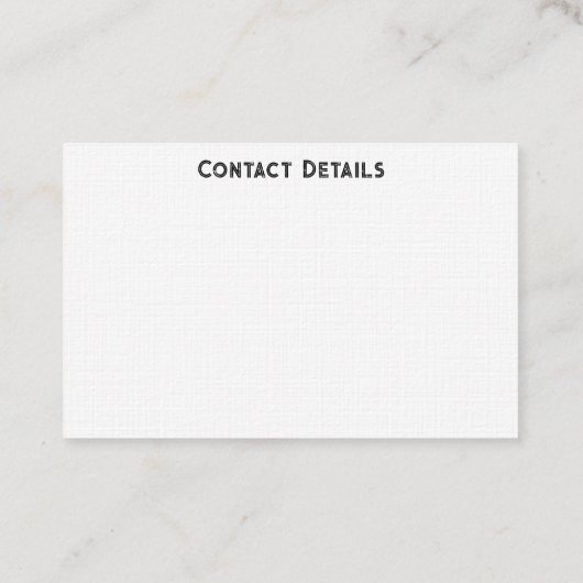 名刺ART&デザインスタイル 名刺 (裏面)