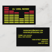 名刺DJ/音楽 名刺 (正面/裏面)