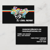 名刺DJ/音楽 名刺 (正面/裏面)