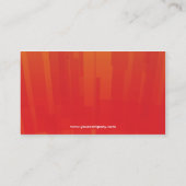 名刺GX2の赤 名刺 (裏面)