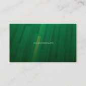 名刺GX4の緑 名刺 (裏面)