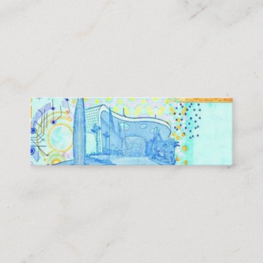 名刺MORROCO 🇲🇦 スキニー名刺 (正面)