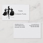 名刺TBA 4-5-09に服を着せて下さい 名刺 (正面/裏面)