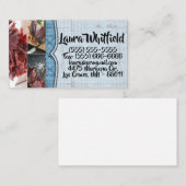 名刺Tinパネ素朴ル天井国Wes 名刺 (正面/裏面)