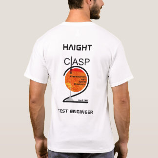 名前および役割の軽いワイシャツ Tシャツ