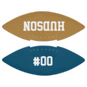 名前および数とパーソナライズ アメリカンフットボール (パネル)