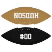 名前および数とパーソナライズ アメリカンフットボール (パネル)