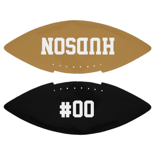 名前および数とパーソナライズ アメリカンフットボール (パネル)