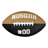 名前および数とパーソナライズ アメリカンフットボール (正面)