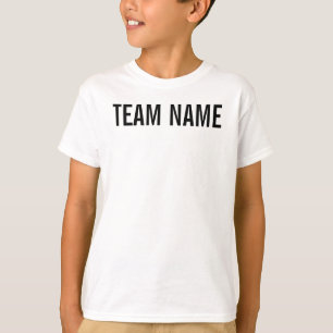名前および数Tシャツ Tシャツ