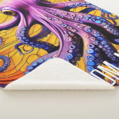 名前お洒落付きタパーソナライズされたコ シェルパブランケット (3/4)