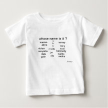 名前がそれであるベビーのTシャツ、か。 MMetropolim著