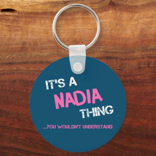 名前が分からないことをしゃべり続ける キーホルダー (正面)