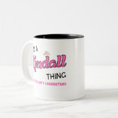 名前が分からないことをすべて ツートーンマグカップ (正面左)