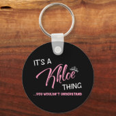 名前が分からないのはクロエだ キーホルダー (正面)