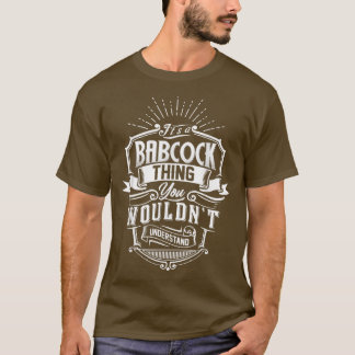名前が分からないのはバブコックだ Tシャツ
