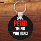 名前が分からないのはピーターの話だ キーホルダー (正面)