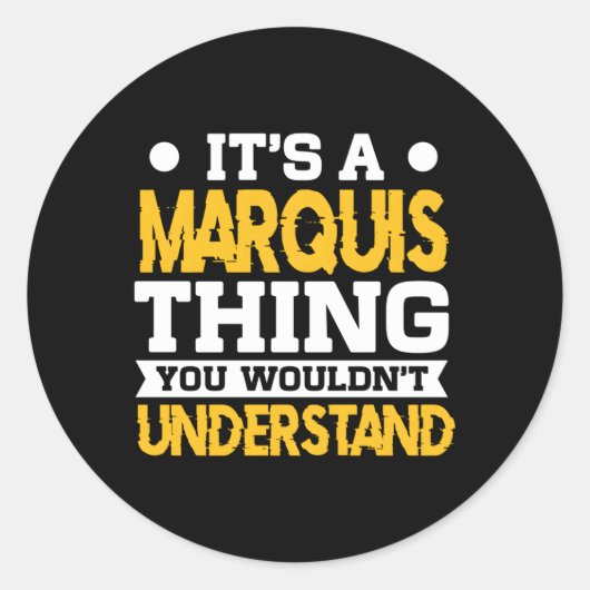 名前が分からないのは侯爵だ ラウンドシール (正面)