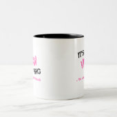 名前が分からないようなビビアン的なもの ツートーンマグカップ (中央)