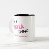 名前が分からないような素朴なこと ツートーンマグカップ (正面左)