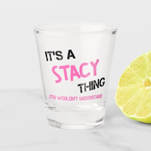 名前が分からないステイシー ショットグラス (正面)