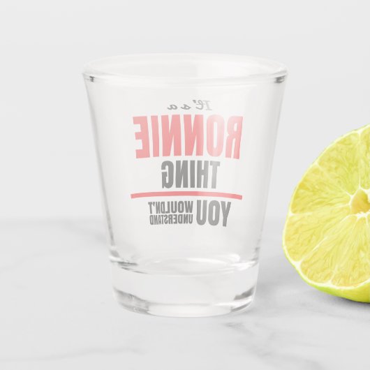 名前が分からなかったこと ショットグラス (裏面)