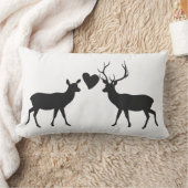 名前が恋しい森の鹿|過去記事 ランバークッション (ブランケット)