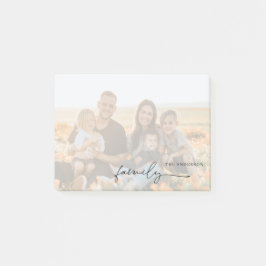 名前が暗くなパーソナライズされたった投稿ノート付き写真 ポストイット