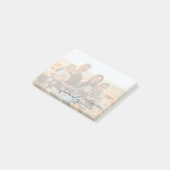 名前が暗くなパーソナライズされたった投稿ノート付き写真 ポストイット (アングル)