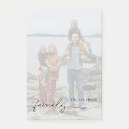 名前が暗くなパーソナライズされたった投稿ノート付き写真 ポストイット