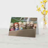 名前が無恋しく思い箱 カード (黄色い花)