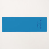 名前が背面にあるプライマリカラーリングや輪 ヨガマット (裏面(横))