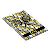 名前がchecked🎾テニスラケットノート ノートブック (右側)