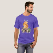 名前がRyanの森の動物リス女子 Tシャツ (正面フル)