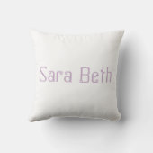 名前でカスタマイズできるプリンセス城 クッション (裏面)