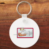 名前でパーソナライズ – すごいナース キーホルダー (正面)