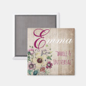 名前とはマグネット、エマ「全体とユニバーサル」 マグネット (正面/裏面)