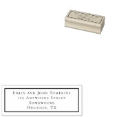 名前とアドレス ラバースタンプ (押印)