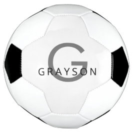 名前とイニシャルの印刷カスタム方法 サッカーボール