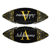 名前とイニシャルの追加 アメリカンフットボール (パネル)