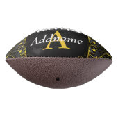 名前とイニシャルの追加 アメリカンフットボール (回転270)