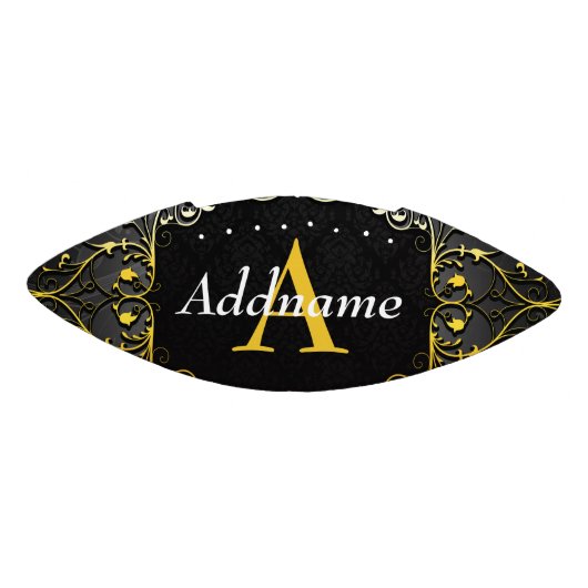 名前とイニシャルの追加 アメリカンフットボール (パネル)