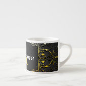 名前とイニシャルの追加 エスプレッソカップ (右)